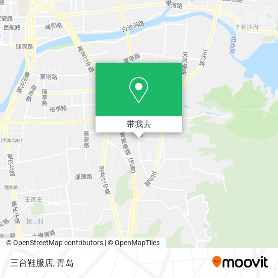 三台鞋服店地图