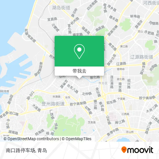 南口路停车场地图