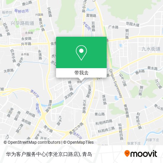 华为客户服务中心(李沧京口路店)地图