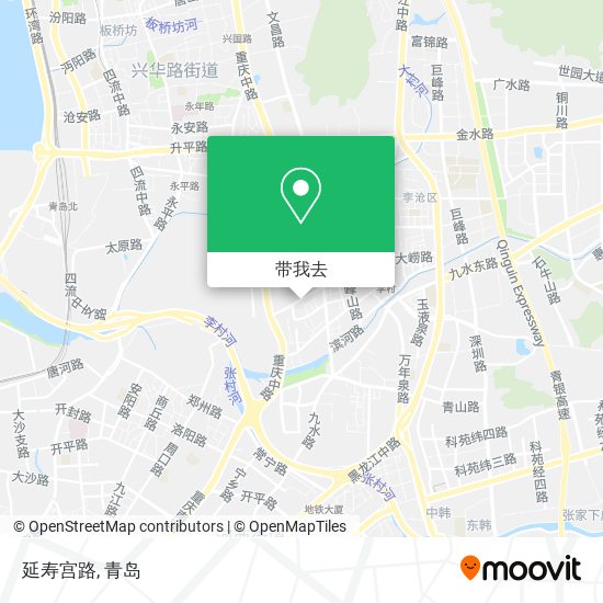 延寿宫路地图