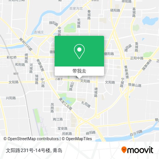 文阳路231号-14号楼地图