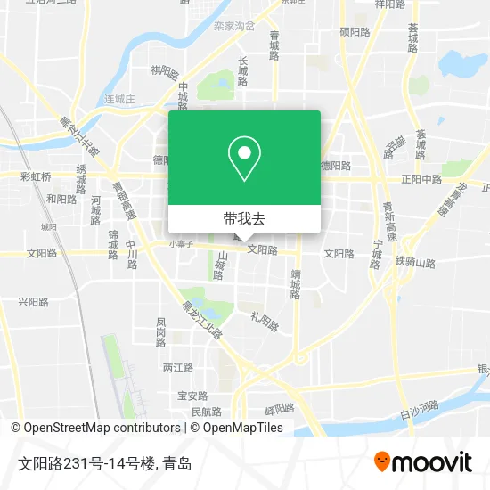 文阳路231号-14号楼地图