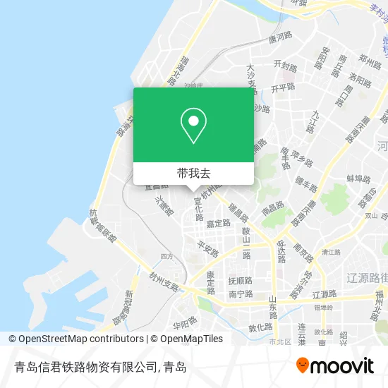 青岛信君铁路物资有限公司地图