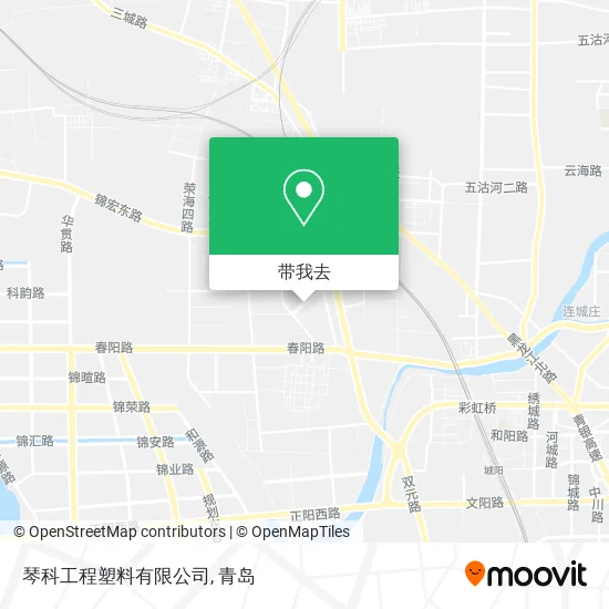 琴科工程塑料有限公司地图