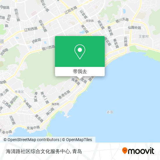 海清路社区综合文化服务中心地图