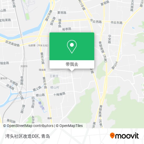 湾头社区改造D区地图