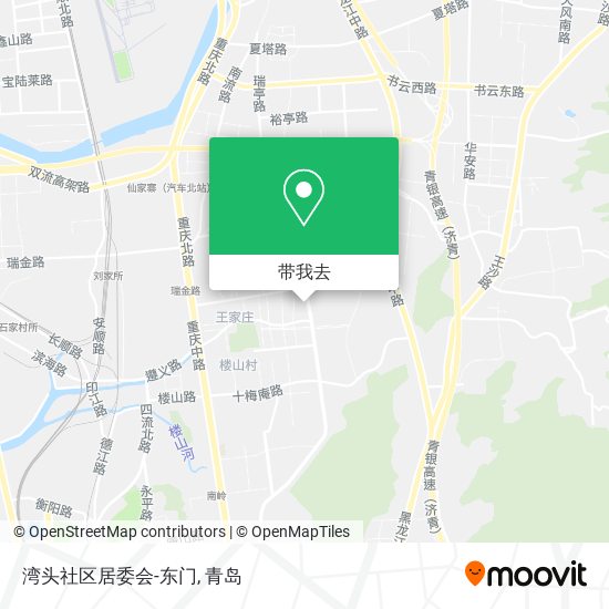 湾头社区居委会-东门地图