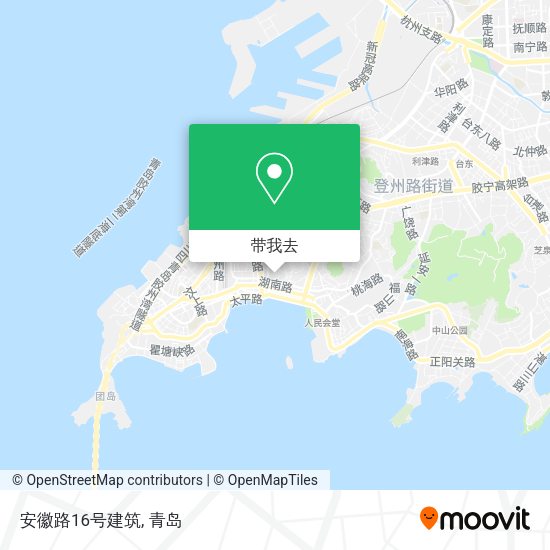 安徽路16号建筑地图
