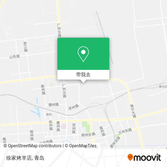 徐家烤羊店地图