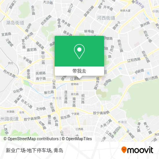 新业广场-地下停车场地图
