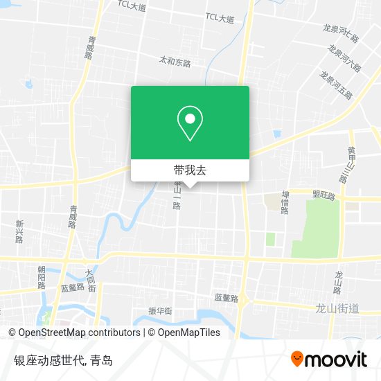银座动感世代地图