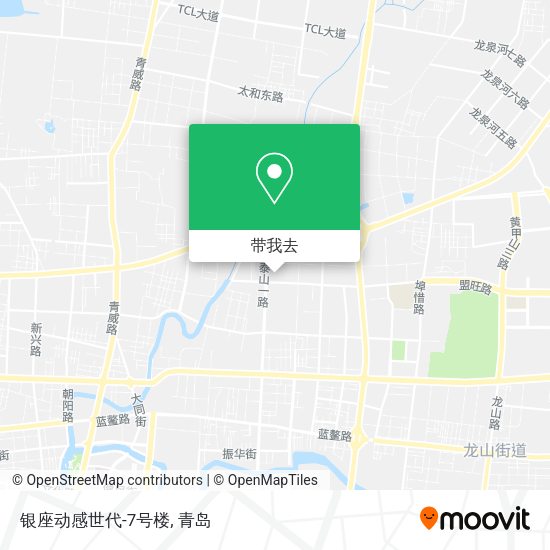 银座动感世代-7号楼地图