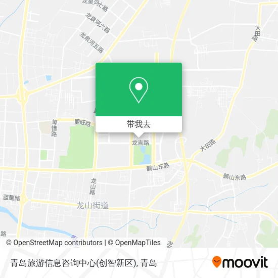 青岛旅游信息咨询中心(创智新区)地图