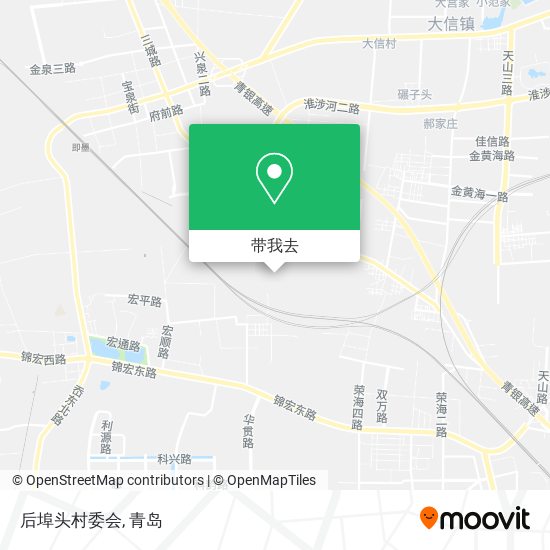 后埠头村委会地图