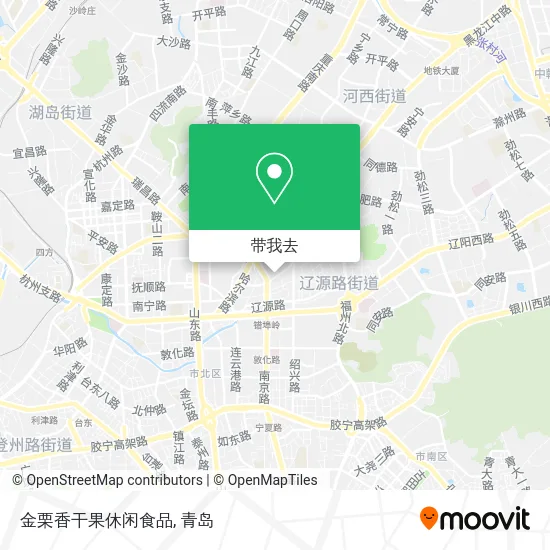 金栗香干果休闲食品地图