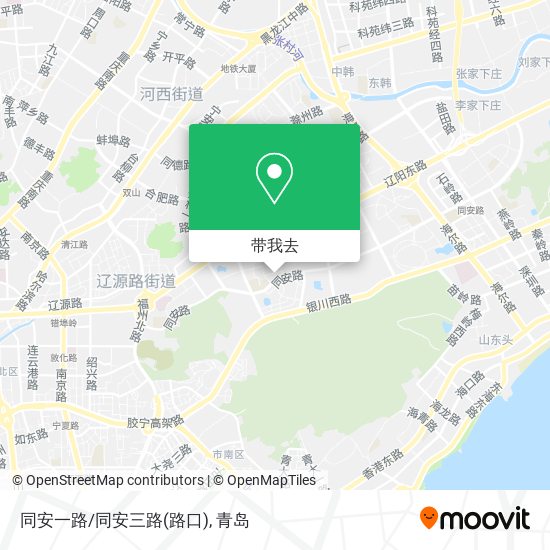 同安一路/同安三路(路口)地图