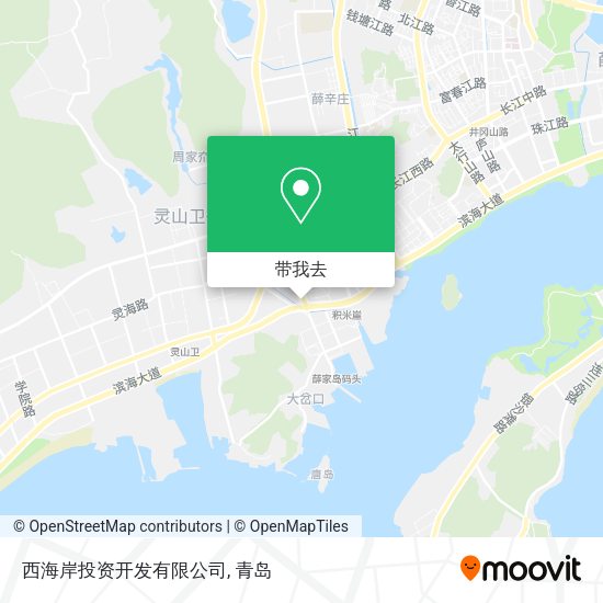 西海岸投资开发有限公司地图