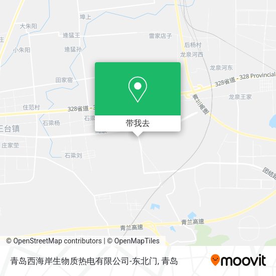 青岛西海岸生物质热电有限公司-东北门地图