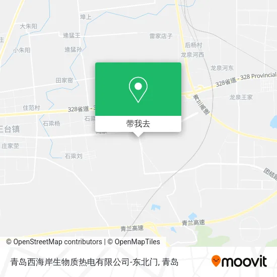 青岛西海岸生物质热电有限公司-东北门地图