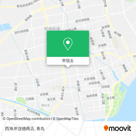 西海岸连德商店地图