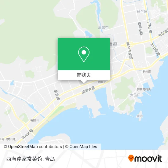 西海岸家常菜馆地图