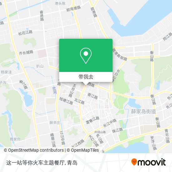 这一站等你火车主题餐厅地图