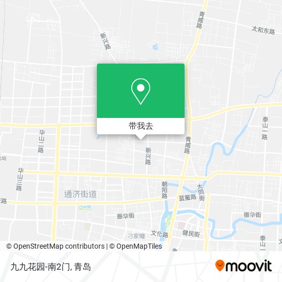 九九花园-南2门地图