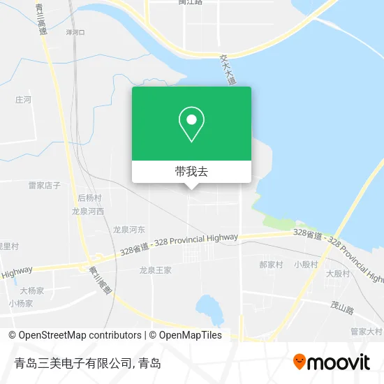 青岛三美电子有限公司地图