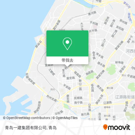 青岛一建集团有限公司地图