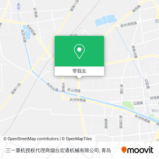 三一重机授权代理商烟台宏通机械有限公司地图