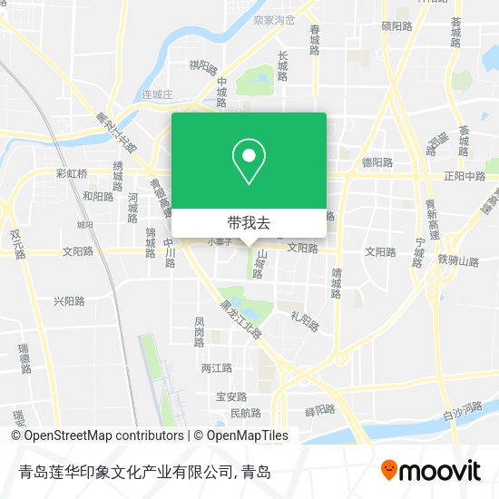 青岛莲华印象文化产业有限公司地图