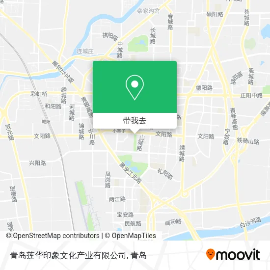 青岛莲华印象文化产业有限公司地图
