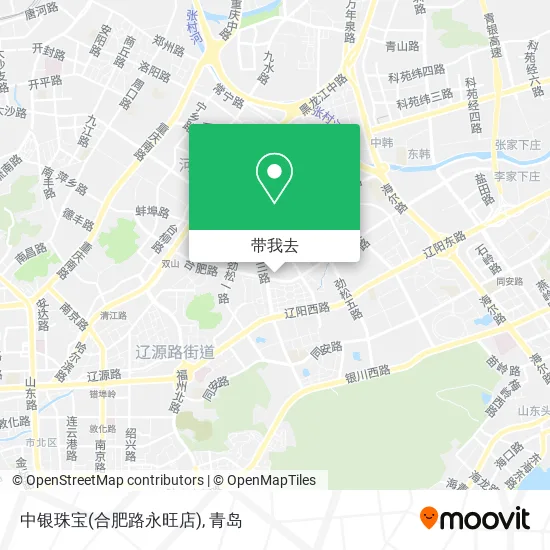 中银珠宝(合肥路永旺店)地图