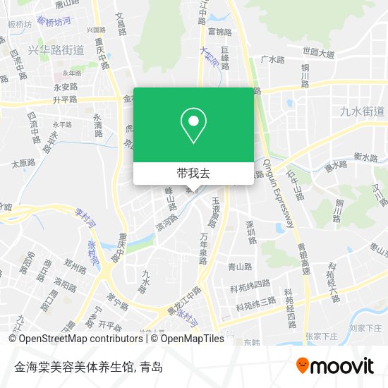 金海棠美容美体养生馆地图