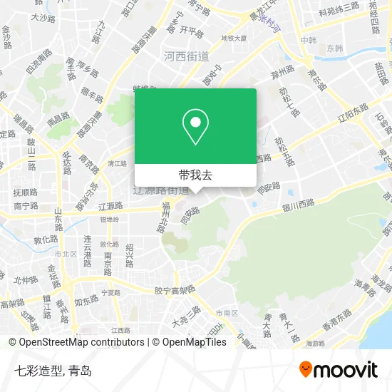 七彩造型地图