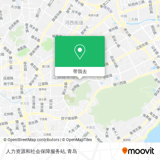 人力资源和社会保障服务站地图