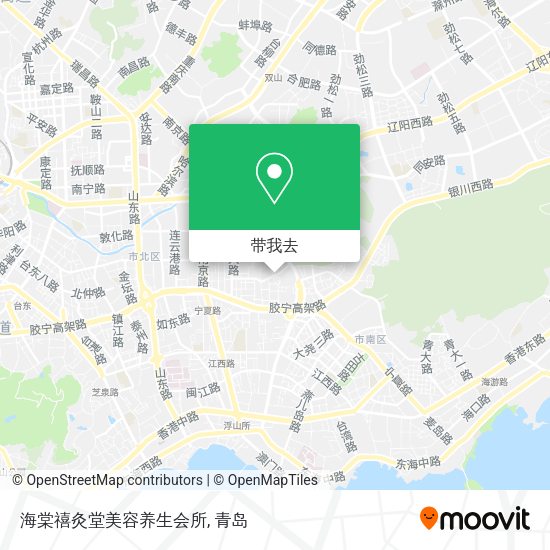 海棠禧灸堂美容养生会所地图