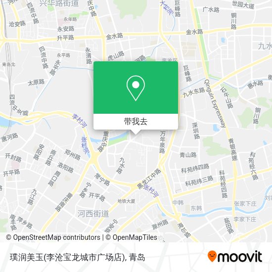 璞润美玉(李沧宝龙城市广场店)地图