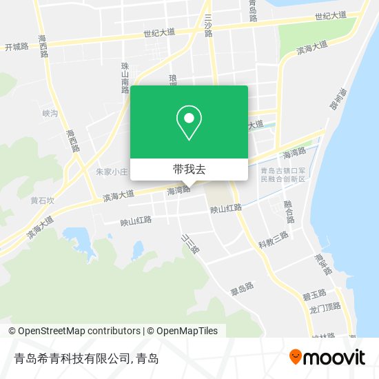 青岛希青科技有限公司地图