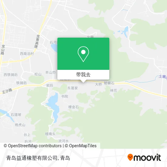 青岛益通橡塑有限公司地图