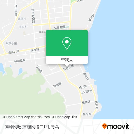 旭峰网吧(言理网络二店)地图