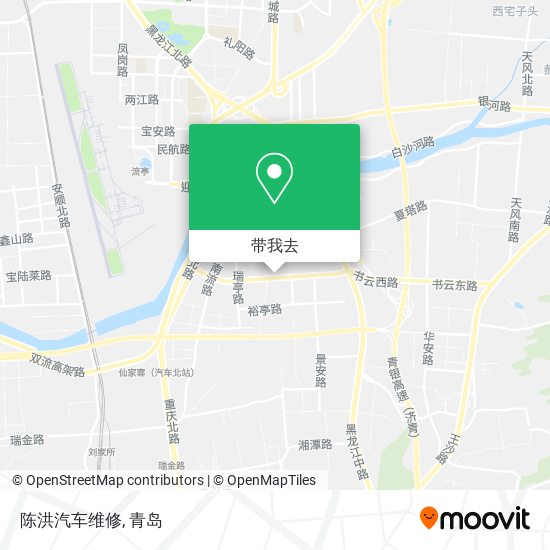 陈洪汽车维修地图
