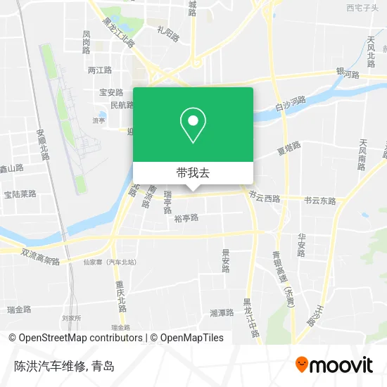 陈洪汽车维修地图