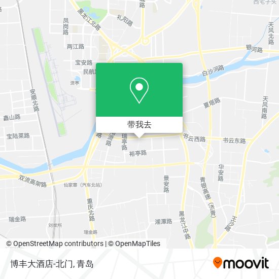 博丰大酒店-北门地图