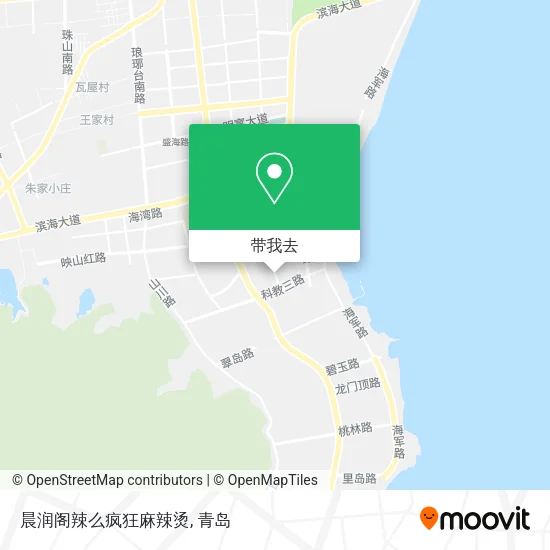 晨润阁辣么疯狂麻辣烫地图