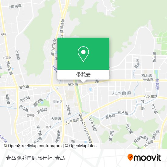 青岛晓乔国际旅行社地图