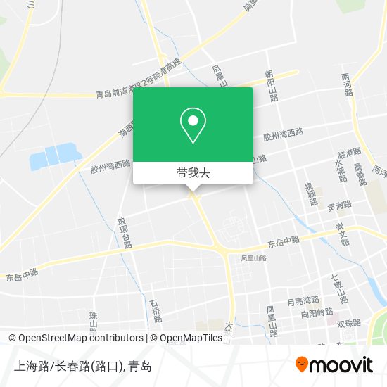 上海路/长春路(路口)地图