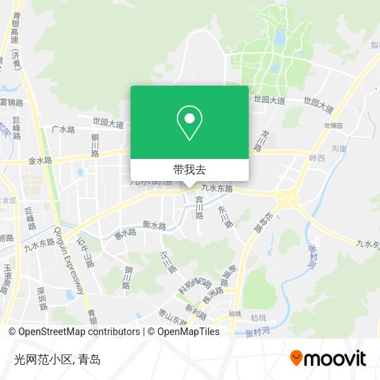 光网范小区地图