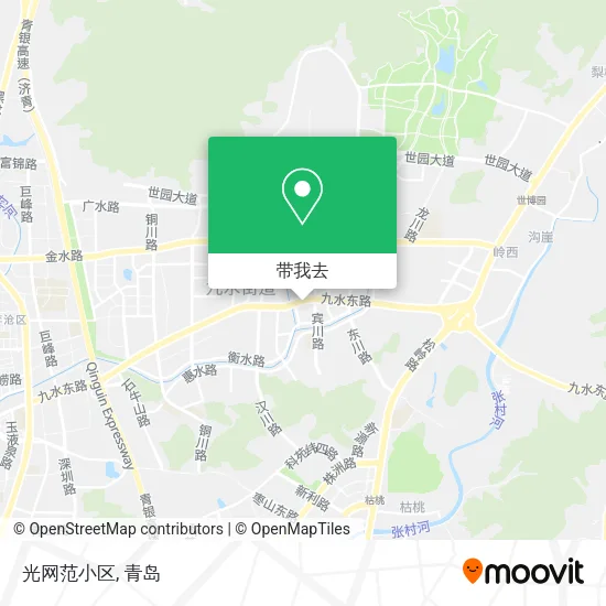 光网范小区地图