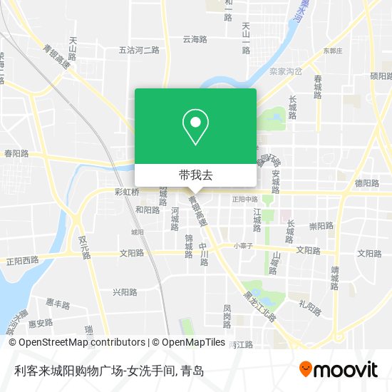 利客来城阳购物广场-女洗手间地图